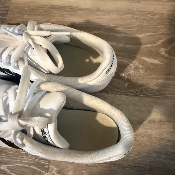 Adidas GRAND COURT 2.0 SHOES White Black Kid's Size 5.5 - Picture 8 of 11